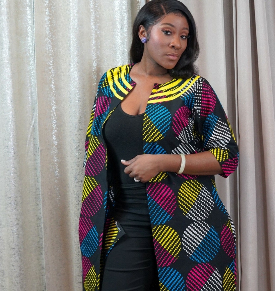 Ankara Blazer